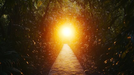 Embrace the Journey of Self-Growth: Path to Bright Sunrise