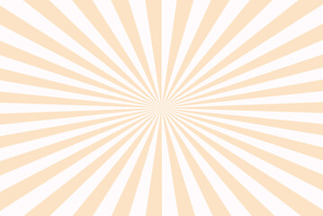 Snow color and Bisque color Sunburst for the background. Flag of japanese