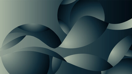 abstract background with 3d paper cut shapes