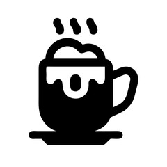 Halloween hot cocoa icon