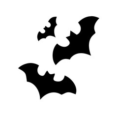 Halloween bats icon