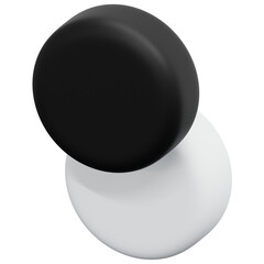 3D Contrast And Difference Icon