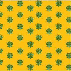 Seamless Pattern Floral Repeat Background