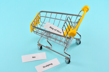Image of the prohibition of rice resale