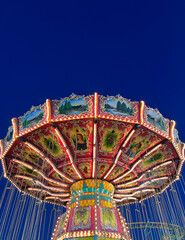 Carnival Ride at Night