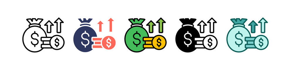 Revenue multiple icon