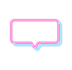 Neon Chat Text Box