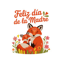 Two cute foxes among flowers with Happy Mothers Day message suitable for greeting cards, social media posts, and prints.

Two cute foxes amongst flowers with Happy Mothers Day message ideal for Mother