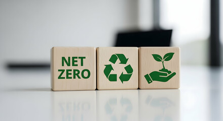 Net Zero, Recycling, Sustainability: Environmental Concepts