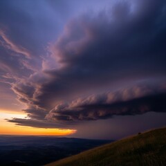 Obraz premium sunset over the sea