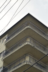特徴的なフェンス