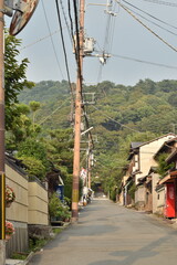 銀閣寺への道