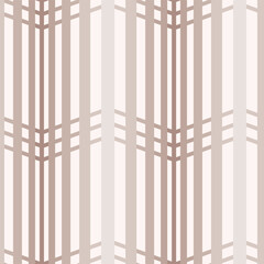 Monochromatic Waves of Coffee Browns Featuring a Geometric Optical Illusion creating a seamless pattern print