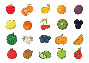 Fruit Icon Collection