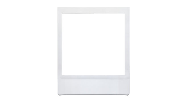 Frame for compositing Polaroid photo images