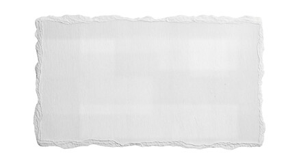 torn blank pages with uneven texture edges. set of ripped white paper sheets png isolated on...