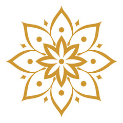 Black and White Symmetrical Mandala Showcasing Dense Floral and Geometric Precision