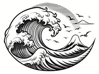 wave illustration