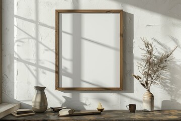 Ultra Hd Picture of a Framed Poster That Says Your Design on it