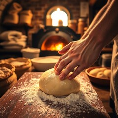 Baker's Hands: Kneading Golden Dough