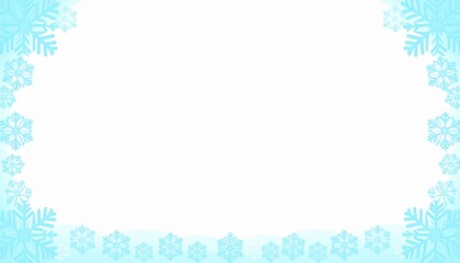 雪の結晶フレーム