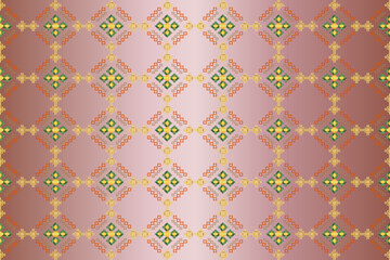 vector seamless pattern with hearts