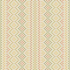hand drawn squares. vector seamless pattern. folk decorative art. repetitive background. geometric fabric swatch. wrapping paper. textile design template. red, brown, yellow, green, beige colors