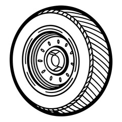 black and white spiral