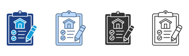 Inventory Icon Set Multiple Style Collection