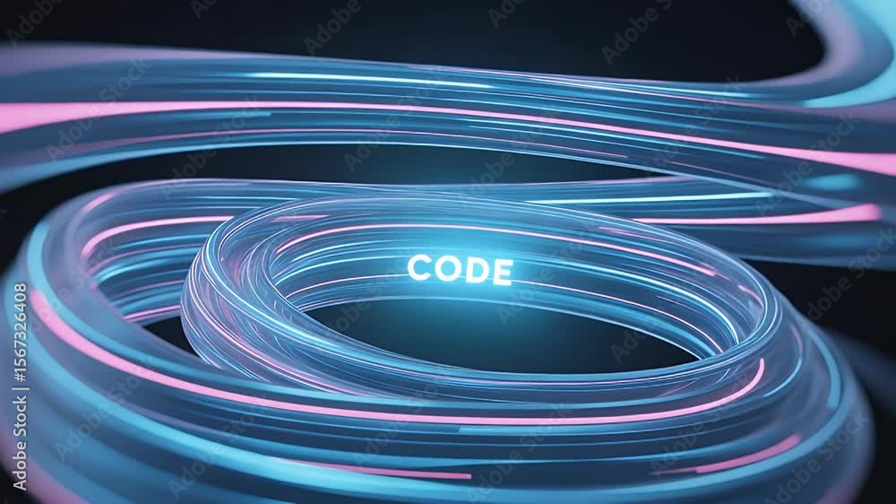 Aufkleber digital code: a visual representation of 