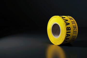 Pixel Perfect Picture of a Roll of Adhesive Tape with the Word Advertise on it