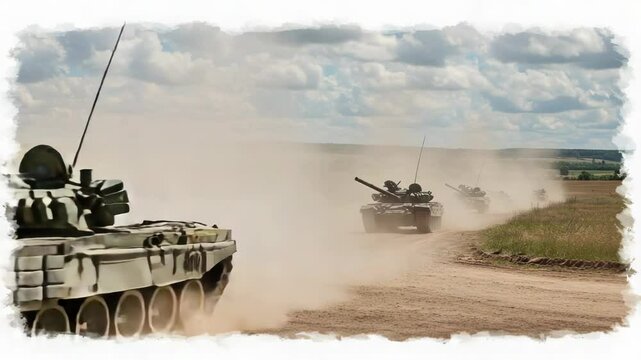 A squirrel forages for food along a path in a sunlit forest