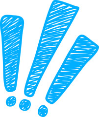 Scribble Doodle Surprise Expression Mark
