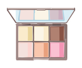 Neutral Face Palette for Contouring and Highlighting