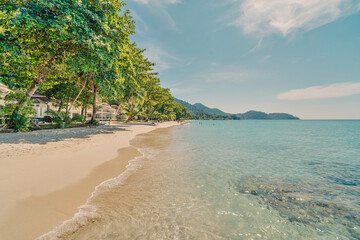 The Lonely beach on Koh Chang island