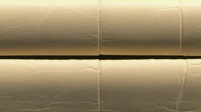 Textured Beige Paper Close Up with Creases and Horizontal Lines for Adobe Stock Photo