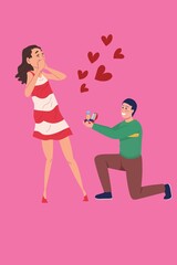 A Romantic Surprise He's Down on One Knee, She's Speechless, Hearts Abound