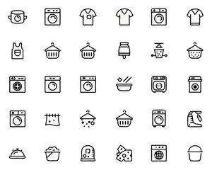 Fototapeta premium A clean minimalist thin line design representing a modern washing machine perfect for household appliance or laundry service branding and digital interfaces presented in a simple flat artistic style