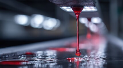 Macro Photorealistic Shot of Spray Nozzle in Hydroponic System