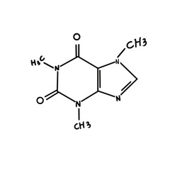 Coffee Caffeine Molecule Chemistry Chemical substance