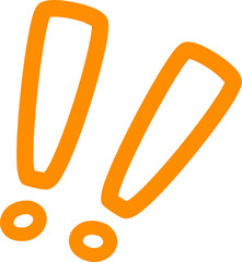 Handdrawn Exclamation Mark