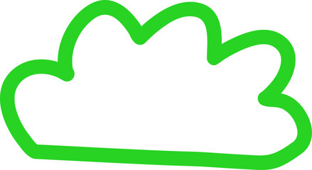 Handdrawn Simple Cloud