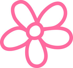 Handdrawn Simple Flower