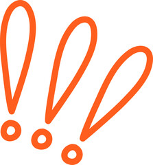 Handdrawn Exclamation Mark