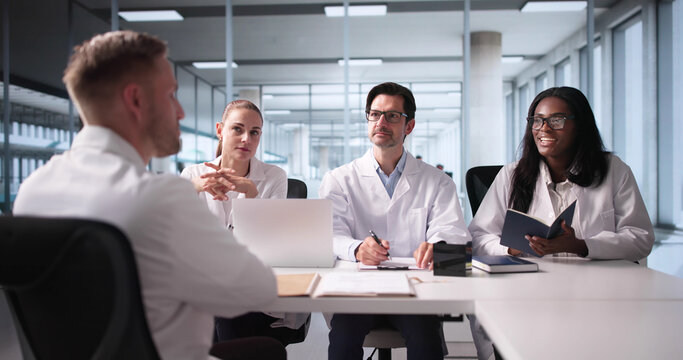 Doctor Recruitment Process: Hospital Panel Interview - Powered by Adobe