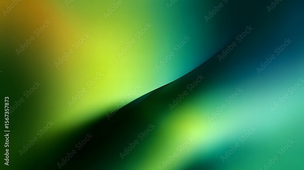 Poster abstract green gradient background - smooth modern texture