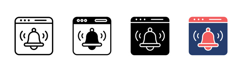 Notification icon sheet multiple style collection