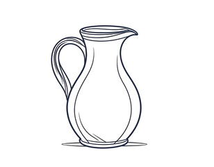 Water Jug Illustration