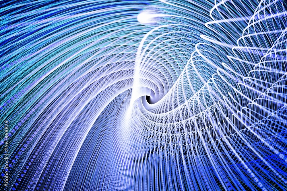 Poster background with shiny lines