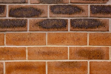 Modern stone wall, Close-up